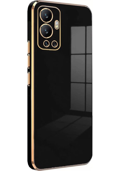Infinix Hot 12 Kılıf Kamera Korumalı Bark Lazer Kapak