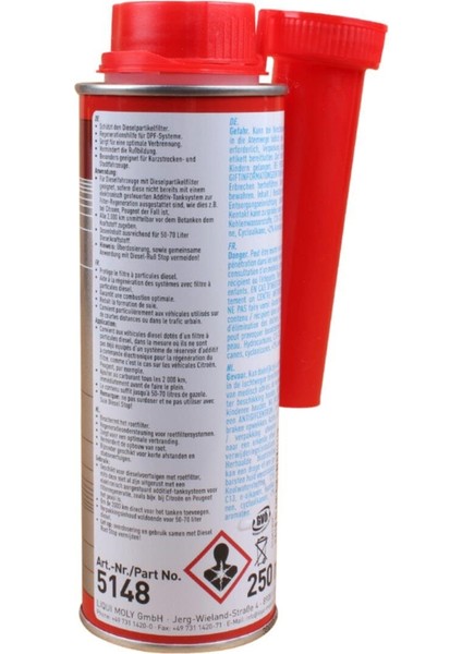 Lıquı Dizel Partikül Filtresi Dpf Koruyucu 250 ml fiyatları