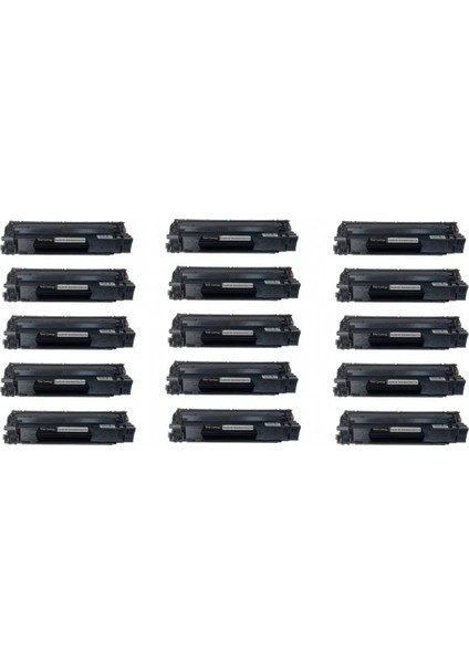 Hp 285A Muadil Toner 15'li Paket CE285A CRG725 CB436A CB435A 15 Adet Şişme Poşetli