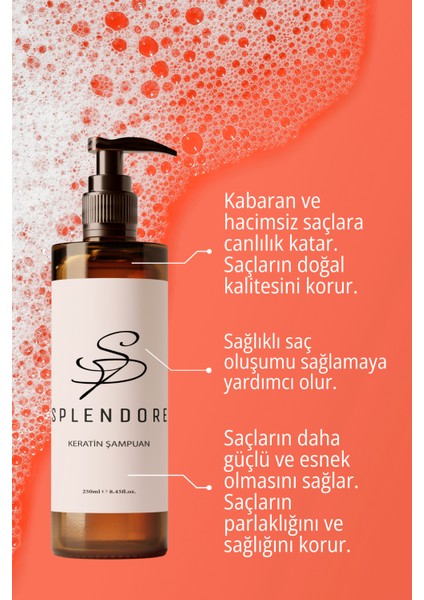 Bitkisel Özlü Ve Tuzsuz Keratin Şampuan 250 ml