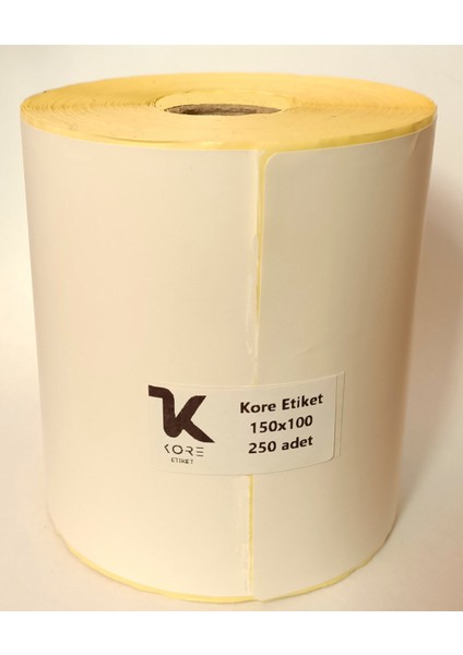 150X100 Termal Barkod Etiketi 250 Sarım