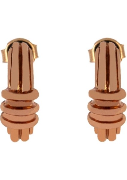 925 Ayar Gümüş Çizgisel Tasarım Kanca Küpe fiyatları