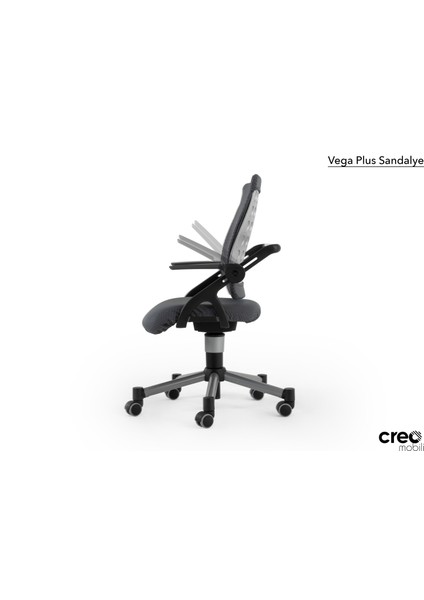 Creo Mobili Vega Premium (Çalışma Masası+ Sandalye+ Keson +Tabure) - Beyaz/ Fuşya