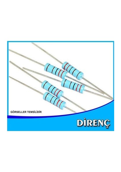 Direnç 100K Ohm 1/4W (1000 Adet)
