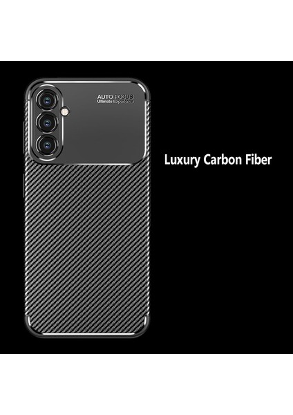 Samsung Galaxy A35 Kılıf Kamera Korumalı Karbon Desen Görünümlü Uzun Ömürlü Renk Atmaz Yumuşak Mat Silikon indirimleri