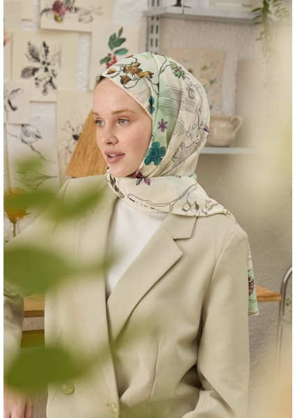 Ruth Desen Şal Soft Yeşil