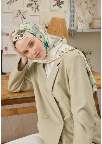 Ruth Desen Şal Soft Yeşil fiyatları