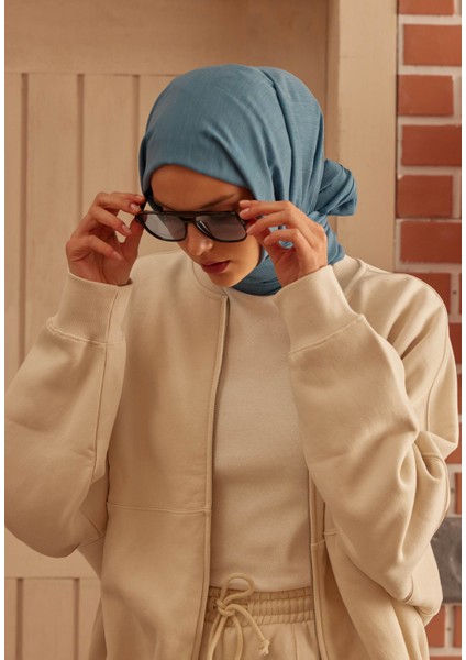 Cozy Cotton Şal Indigo