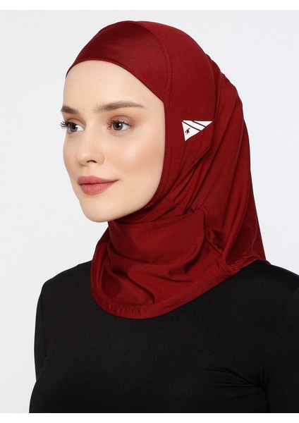 Hijab Sport - Athletic Sporcu Kadın Başörtüsü Hazır Konforlu Mikrofiber Tesettür Hijab