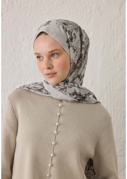 Aster Desen Şal Vizon modelleri