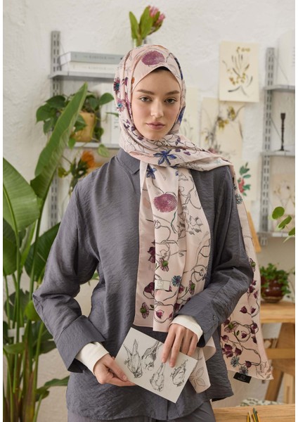 Ruth Desen Şal Pembe