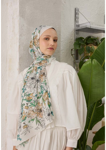Aster Desen Şal Somon