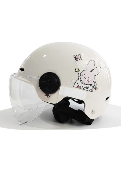 Kask Motosiklet Yarım Kask Uni Emniyet Kaskı (Yurt Dışından)