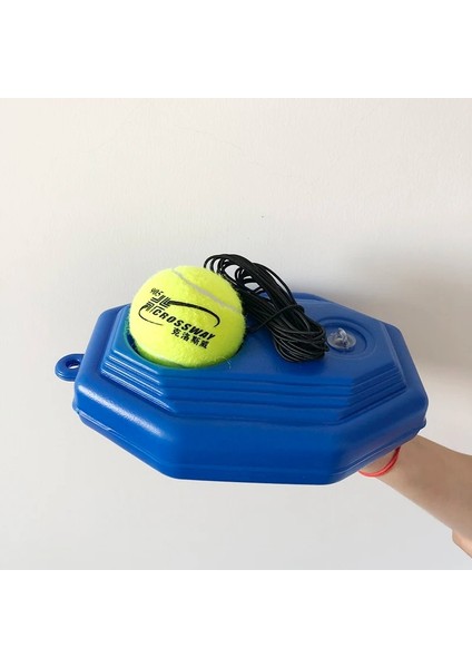 Tek Top Stili Elastik Halat Topu Uygulaması ile Ağır Hizmet Tenis Eğitmeni Eğitim Yardımcıları Aracı Kendinden Görevli Ribaund Ortağı Müsabaka Cihazı Süpürgelik (Yurt Dışından) modelleri