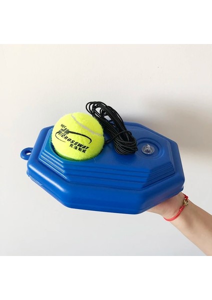 Tek Top Stili Elastik Halat Topu Uygulaması ile Ağır Hizmet Tenis Eğitmeni Eğitim Yardımcıları Aracı Kendinden Görevli Ribaund Ortağı Müsabaka Cihazı Süpürgelik (Yurt Dışından) fırsatları