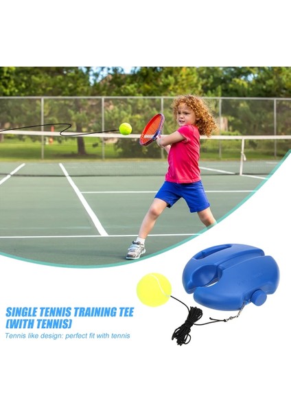 B Tarzı Teractice Trainer Tekli Bireysel Çalışma Tenis Eğitim Aracı Egzersiz Ribaund Topu Süpürgelik Müsabaka Aleti Tenis Aksesuarı (Yurt Dışından) indirimleri
