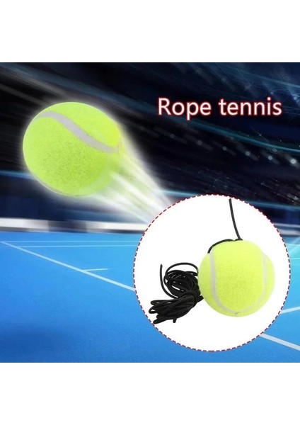 1 Bilgisayar Stili Gle Antrenman Halatlı Tenis Topu Kalın Elastik Dirençli Tenis Topları Dayanıklı Antrenman Lastikleri (Yurt Dışından)