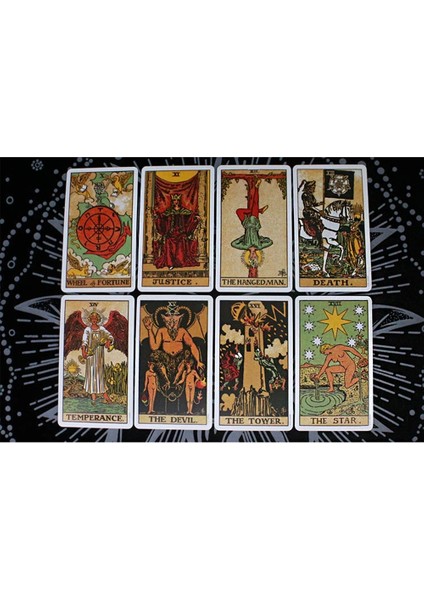 Sihirbaz Stili Tarot Kart Oyunu Destesi Oracle Oyuncak Kehanet Gizem Sürme Partisi Elektronik Rehber Beyni Tahmin Etmek (Yurt Dışından) fırsatları