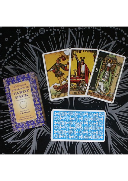 Sihirbaz Stili Tarot Kart Oyunu Destesi Oracle Oyuncak Kehanet Gizem Sürme Partisi Elektronik Rehber Beyni Tahmin Etmek (Yurt Dışından) indirimleri