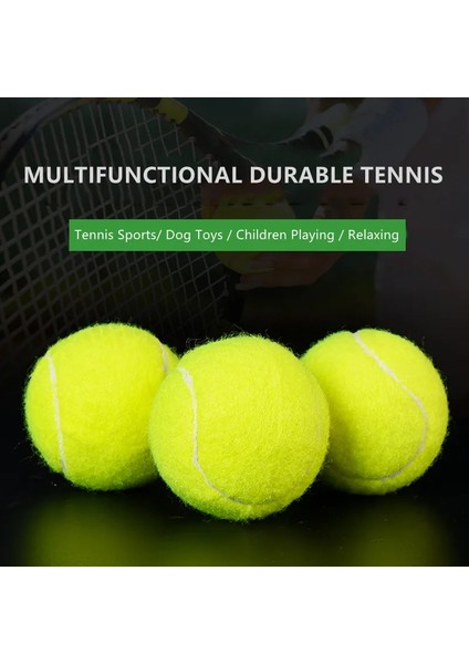 Beyaz Stil Ock Emici Yüksek Elastikiyet Dayanıklı Eğitim Topu Profesyonel Takviyeli Kauçuk Tenis Topu Kulübü Okul Eğitimi (Yurt Dışından) fiyatları