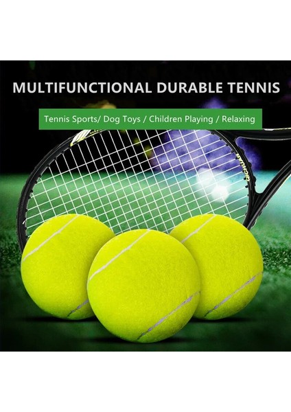 Beyaz Stil Ock Emici Yüksek Elastikiyet Dayanıklı Eğitim Topu Profesyonel Takviyeli Kauçuk Tenis Topu Kulübü Okul Eğitimi (Yurt Dışından) indirimleri