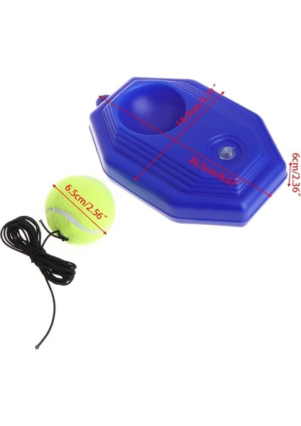 Tenis Topu Alet Raketi Uygulama Sekizgen Süpürgelik Elastik Halat Müsabaka U7EF (Yurt Dışından) fiyatları