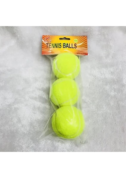 3 Adet B Tarzı Profesyonel Kauçuk Tenis Topu Yüksek Esneklik Dayanıklı Tenis Eğitim Topu Yarışması Uygulama Tenis Topu Eğitim Ekipmanları (Yurt Dışından)