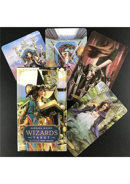 78 Adet TT70 Tarzı Güç Düşünce Kartları Tarot Güverte Tahta Oyunu Eğlence Yaratıcı Kehanet Oyun Kartı ile Tam Ingilizce Pdf Rehberi Yetişkinler Için (Yurt Dışından)