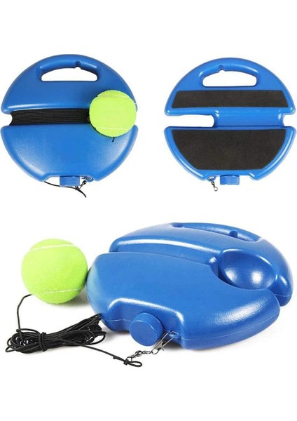Tenis Stili Tenis Eğitmeni Ribaund Topu Halat Eğitmeni ile Set Süpürgelik Kendi Kendine Çalışma Uygulama Eğitim Aracı Yetişkin Çocuk Oyuncu Için Eğitim Dişli (Yurt Dışından) fırsatları