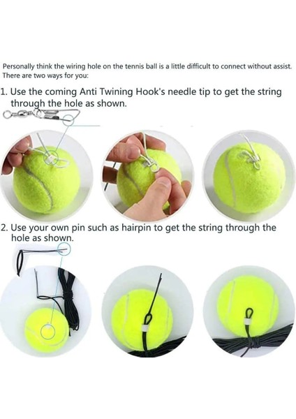 Tenis Stili Tenis Eğitmeni Ribaund Topu Halat Eğitmeni ile Set Süpürgelik Kendi Kendine Çalışma Uygulama Eğitim Aracı Yetişkin Çocuk Oyuncu Için Eğitim Dişli (Yurt Dışından) indirimleri