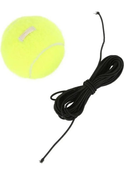 Dayanıklı Elastik Lastik Bant Tenis Topu Tek Uygulama Kendi Kendine Çalışma Eğitimi Kemer Hattı Kordonu Aracı, Elastik Halatlı (Yurt Dışından)