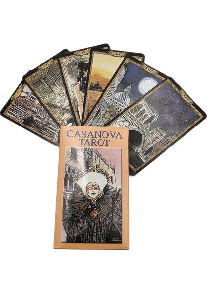 Tarot Güverte Stili Casanova Tarot Güverte Eet Tarot Kartları Gizemli Kehanet Oynanış Kader Yetişkin Çocuklar Için Astroloji Masa Oyunu (Yurt Dışından) fiyatları