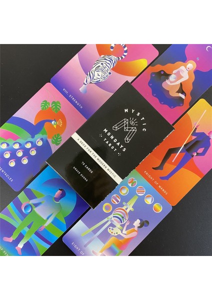 TT19 Stili Kader Kehanet Oracle Tahta Oyunu Tarot Kartları Rehber Kitap ile Evrensel Kelt Tarot Büyücülük Malzemeleri Tarot Güverte Kart Oyunları (Yurt Dışından)