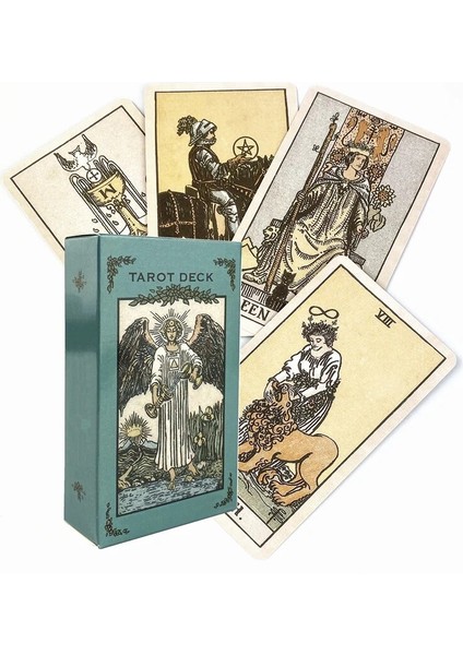 33 Adet TS173 Tarzı Yeni Binici Mavi Kutu Tarot Oracle Kartları Etkileşimli Tahta Iskambil Kartları Oyunları Aile Barı Içme Oyunu Aile ile Oynamak (Yurt Dışından) fiyatları