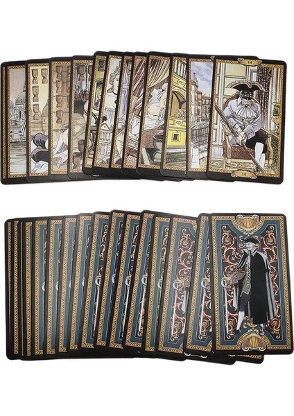 Tarot Güverte Stili Casanova Tarot Güverte Eet Tarot Kartları Gizemli Kehanet Oynanış Kader Yetişkin Çocuklar Için Astroloji Masa Oyunu (Yurt Dışından) fırsatları