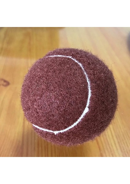 Kahverengi 6 Adet Tarzı Ack Renk Egzersizi Tenis Topları Starndard 2.olyester Keçe Köpek Tenis Topları Ileri Eğitim Tenis Topları (Yurt Dışından)