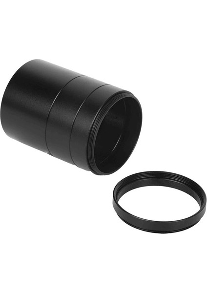 Siyah Stil 8x 2 Inch M42 Extension Tube Kit X0.75 On Both Sides For Astronomy Professional Telescope (Yurt Dışından)