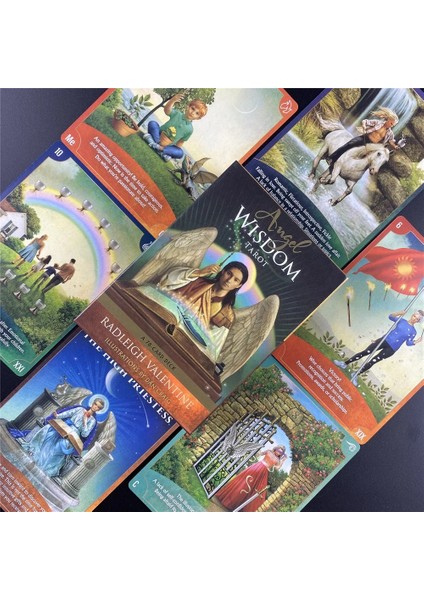 TT131 Stili Tarot Orijinal Güverte Kartları Ingilizce Klasik Binici Tarot Popüler Güverte Kart Oyun Tahtası (Yurt Dışından)