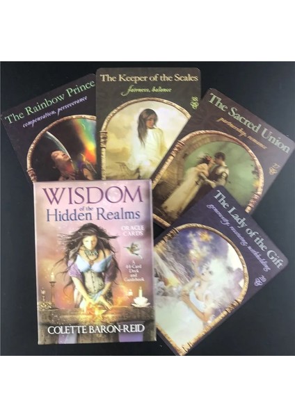 44 Adet TS26 Tarzı 2020 Yeni Peri Tarot Oracle Kartları Tahta Güverte Oyunları Stoklarda Parti Oyunu Için Iskambil Kartları (Yurt Dışından)