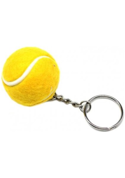 Sarı Stil Büyük Tenis Çanta Dekoru Özel Koleksiyonlar Teendant Vivid Lovely Mort Ball Tenis Anahtarlık (Yurt Dışından)