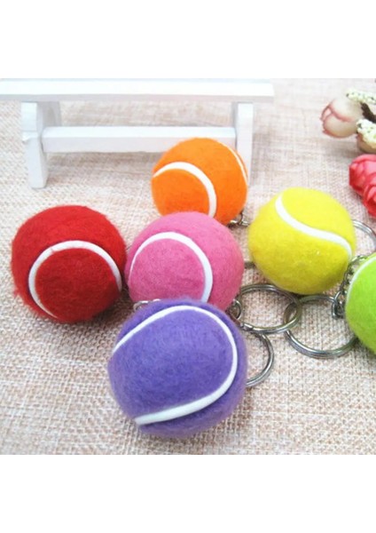 Sarı Stil Büyük Tenis Çanta Dekoru Özel Koleksiyonlar Teendant Vivid Lovely Mort Ball Tenis Anahtarlık (Yurt Dışından) fiyatları