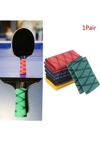 Kırmızı Stil 1 Çift Overgrip Masa Tenisi Raketi Kolu Bant Isıyla Büzüşebilen Pinpon Seti Yarasa Kulpları Ter Bandı Aksesuarları (Yurt Dışından) fiyatları