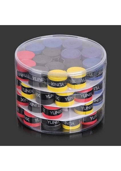 Kırmızı 60 Adet Tarzı Tenis Raketi Üst Sapları Padel Üstü Sapları Badminton Üstü Sapları Teri Emen Sargılar Bantlar Sapları Ter Bandı (Yurt Dışından) fiyatları