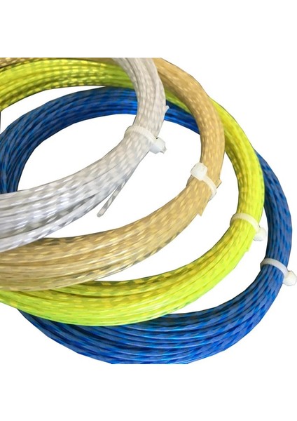 Sarı Stil Perakende Owerti Flash Naylon Tetring Ultifilament Tenis Raketleri String 12M Line (Yurt Dışından) fiyatları