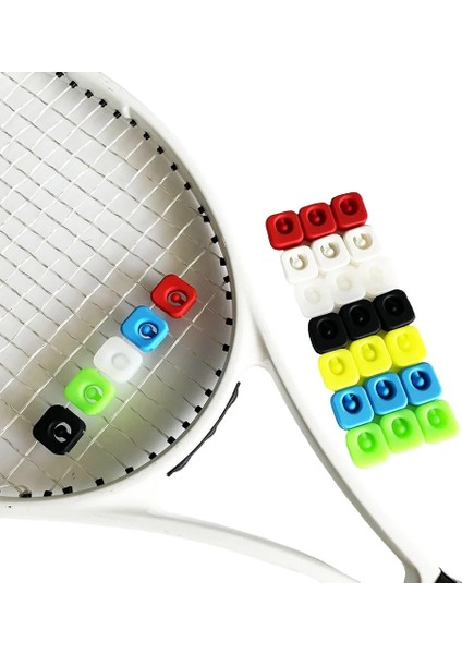 Stili Temizle Ab'ye Yeni KVI205 Tenis Titreşim Sönümleyicileri Silikon Şeker Renk Tenis Raketi Amortisör (Yurt Dışından)