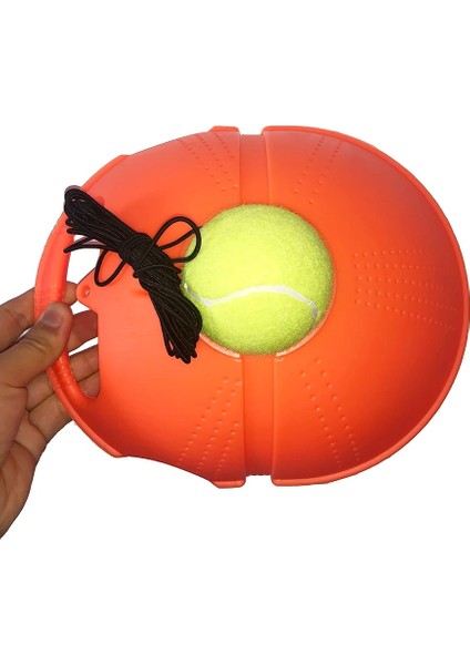 Bir Tenis Topu Stili Elastik Halat Topu Uygulaması ile Ağır Hizmet Tipi Tenis Eğitim Yardımcıları Tabanı Kendinden Görevli Ribaund Tenis Antrenörü Ortağı Müsabaka Cihazı (Yurt Dışından) fiyatları