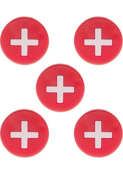 Isviçre Tarzı 5x Amortisör Bayrak Tequash Racketball Raket Dize Titreşim Sönümleyici (Yurt Dışından)