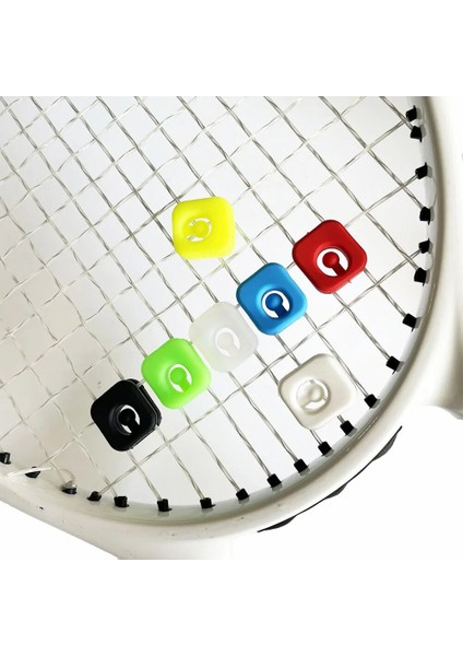 Kırmızı Stil 4 Adet Perakende Yenı Şeker Renk Silikon Tenis Amortisörü Titreşim Sönümleyicileri Azaltmak Için Amortisör (Yurt Dışından) fırsatları