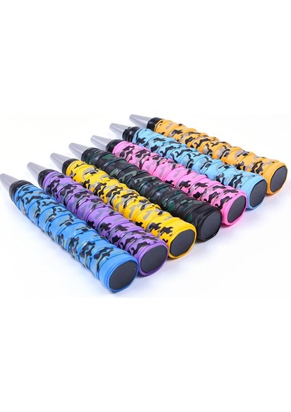 Siyah Stil Tenis Badminton Kamuflaj Sarma Kaymaz Ter Bandı Tenis Aksesuarları Için Ter Raket Kaymaz Bant Kolu Kavrama Absorbe (Yurt Dışından) modelleri