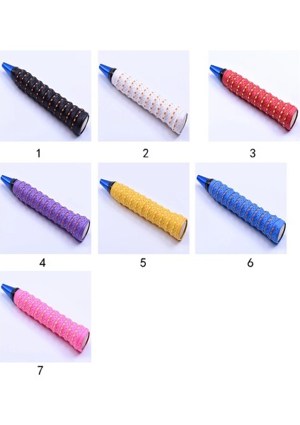 Siyah Stil Renkli Çok Amaçlı Spor Delikli Profesyonel Kaymaz Badminton Aksesuarları Nefes Alabilir Pu Kavrama Bandı (Yurt Dışından) modelleri